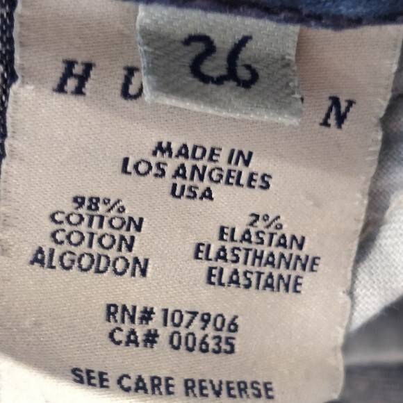 Hudson Straight Leg Jeans 26 short - Picture 8 of 16